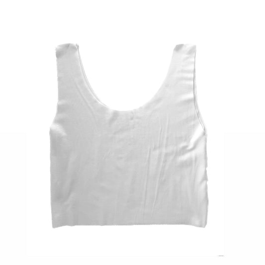Pearl White Bra Top