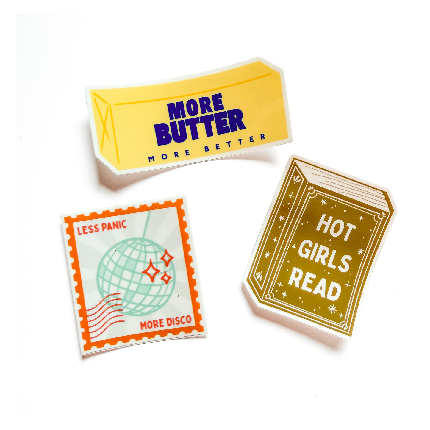 Funny Phrases Sticker 3 Pack