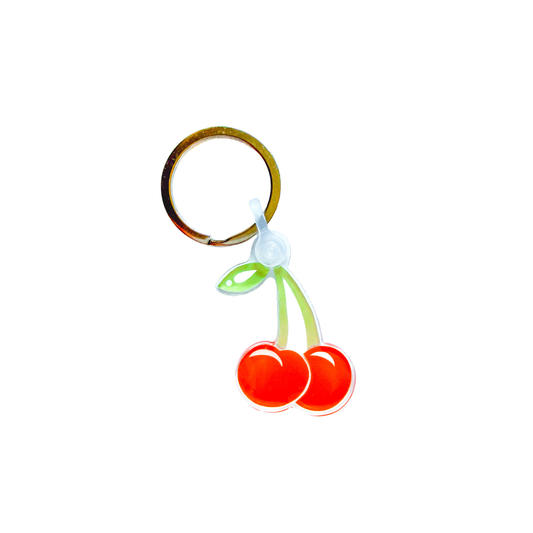Cherry Keychain