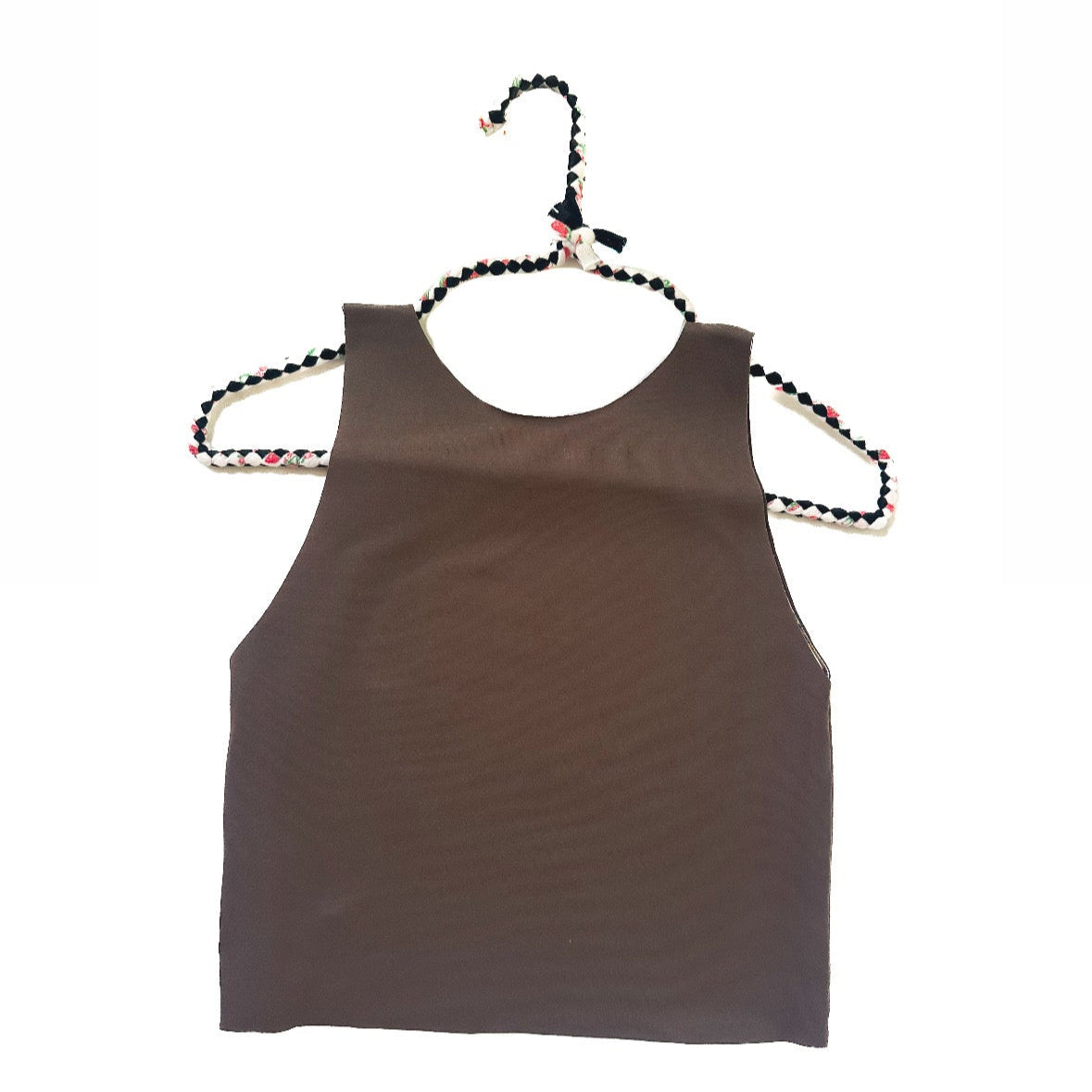 SALE Upside Down Witches Wood Bra Top (Ready to Ship)