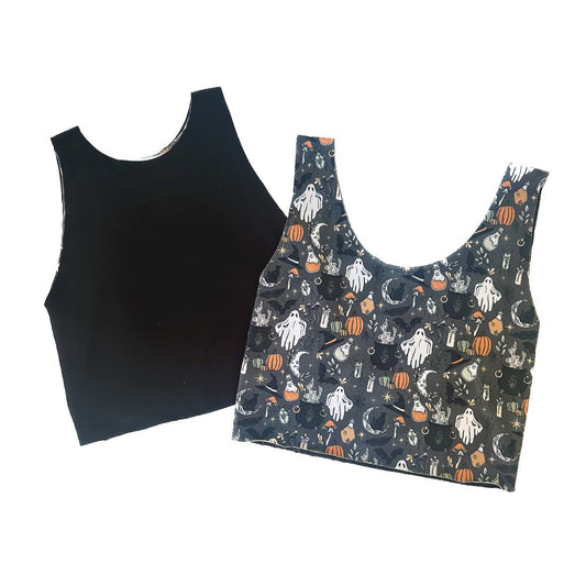 Ghoulfriends & Black Bra Top (Ready to Ship)