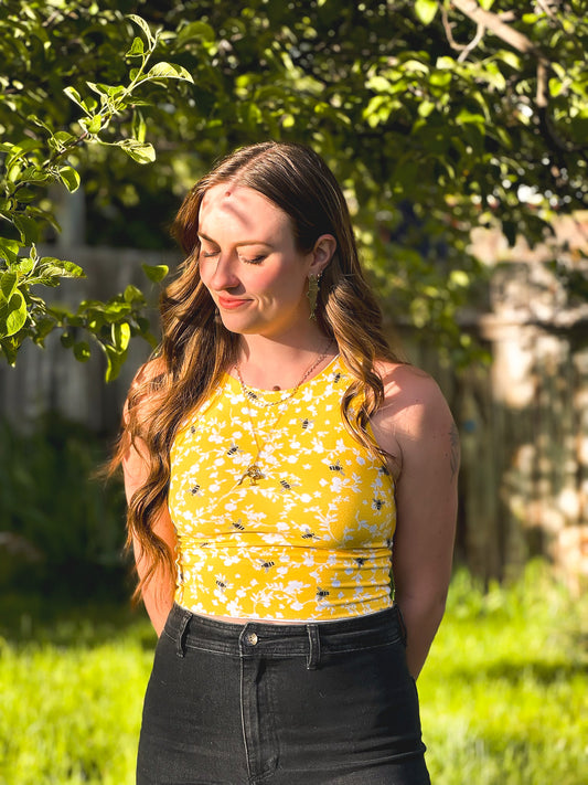 Bumble Bees Bra Top