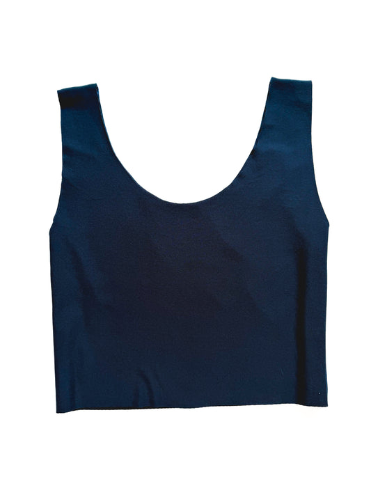 Navy Blue Bra Top
