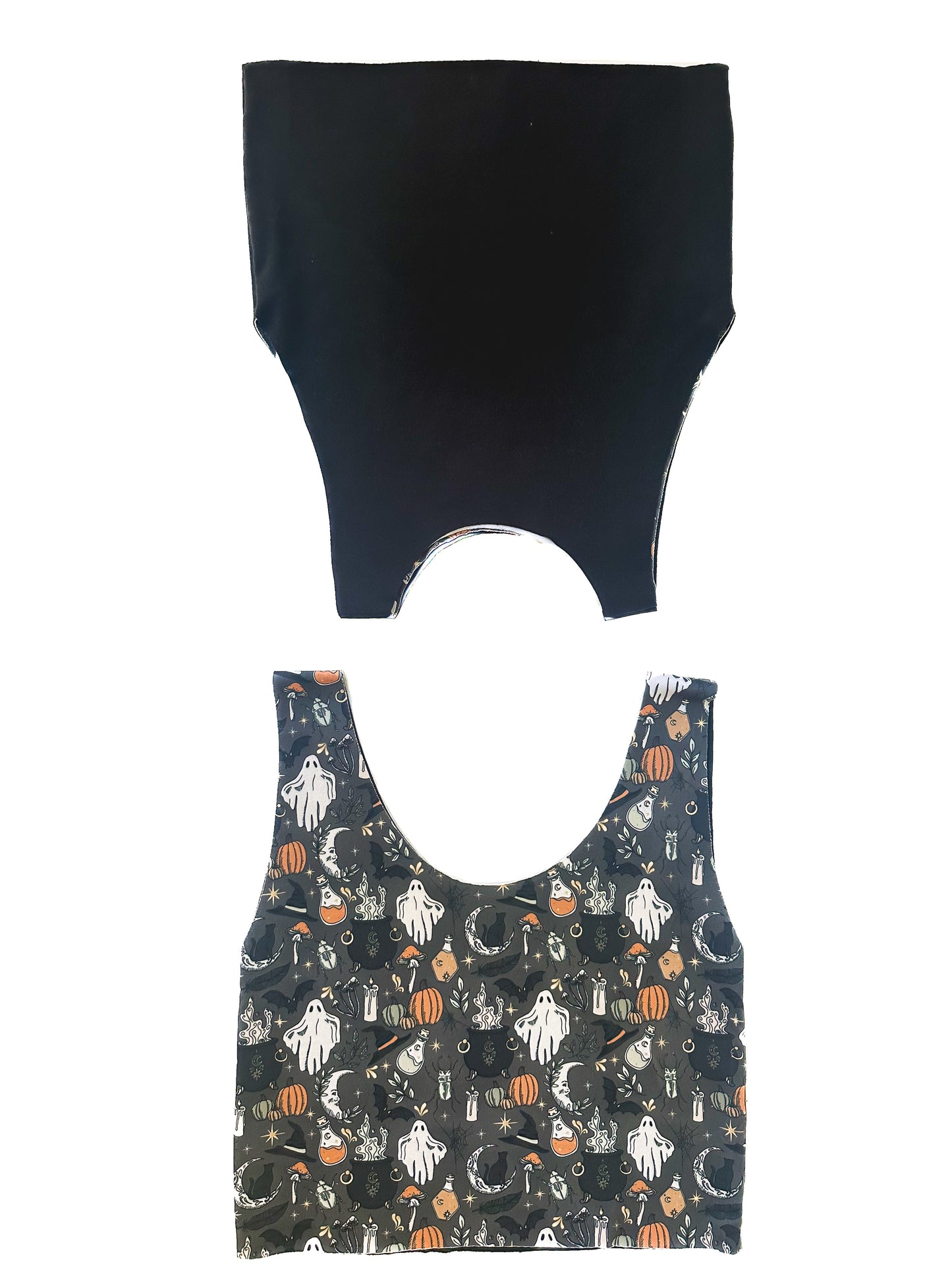 Ghoulfriends & Black Bra Top (Ready to Ship)