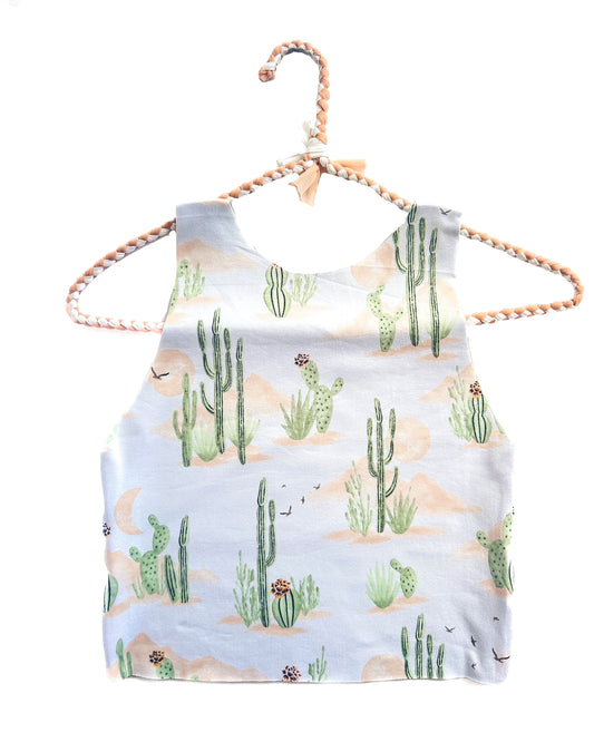 Cactus & Mint Green Bra Top