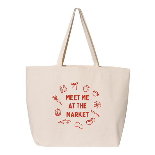 Meet Me at the Market Tote Bag