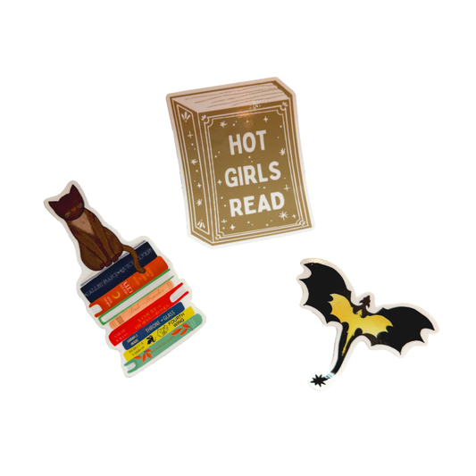 Bookish Sticker 3 Pack