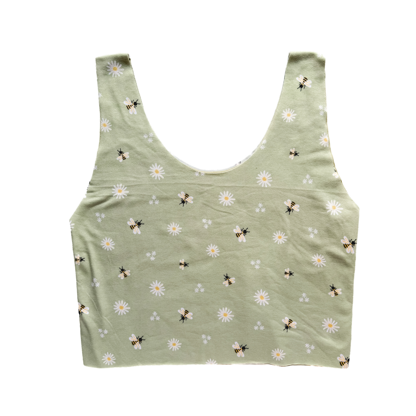 Green Bees Bra Top
