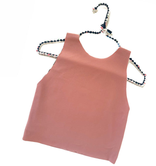 Solid Dusty Pink Bra Top (Made to order)