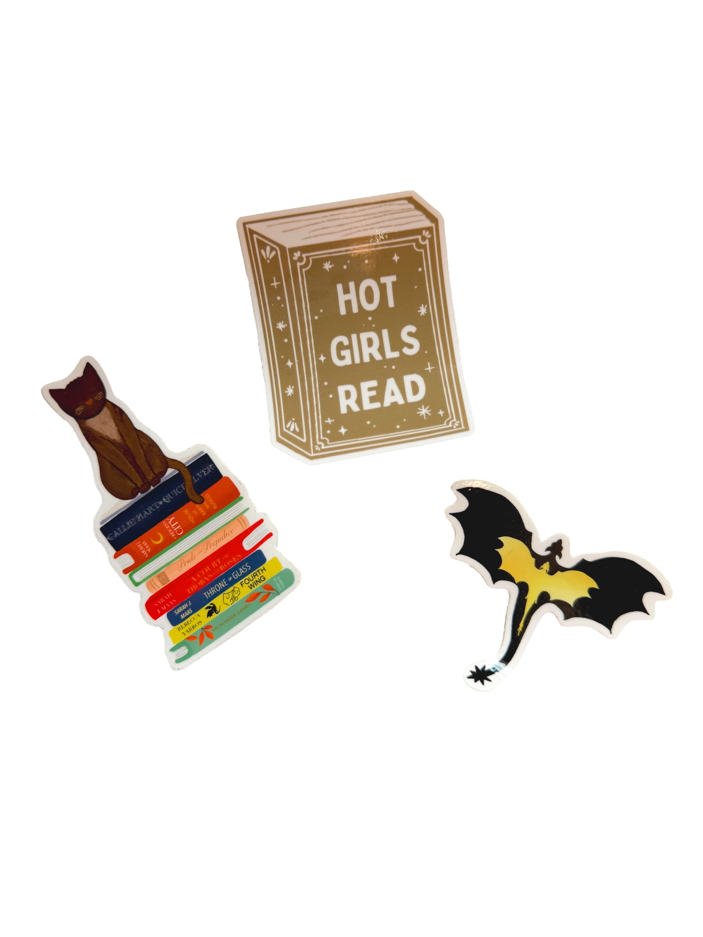 Bookish Sticker 3 Pack