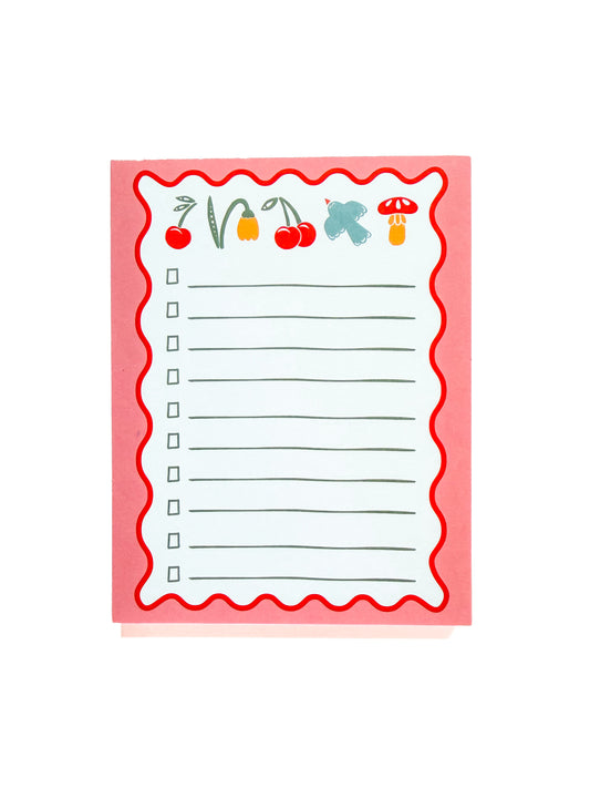 Summer Collage Note Pad