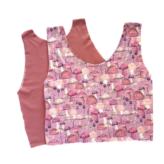 Pink Mushroom Bra Top (Made to order)