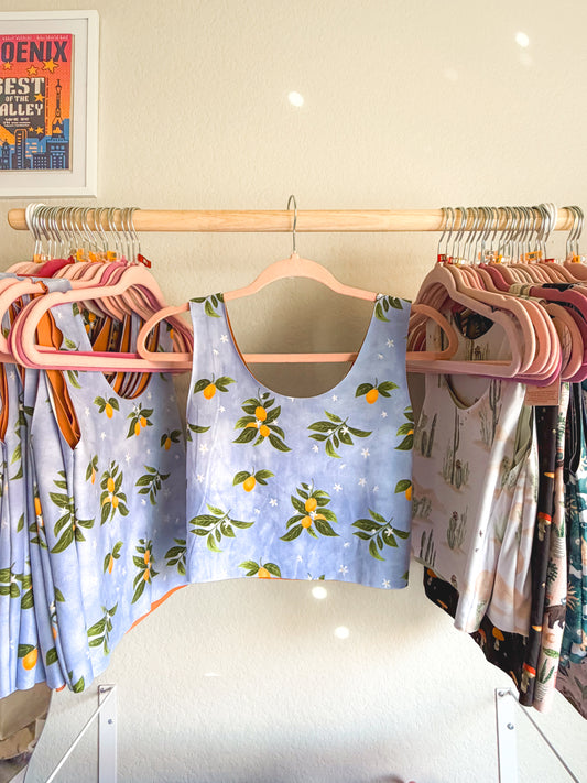 Kumquat Reversible Bra Top