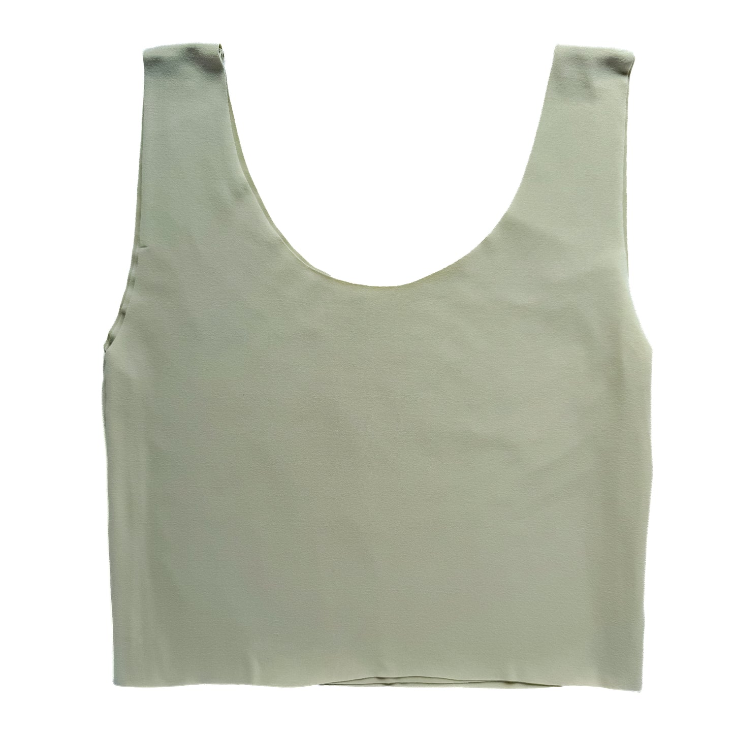 Solid Mint Green Sage Bra Top