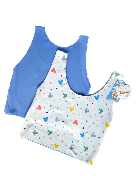Mickey Dot Bra Top (Ready to Ship- both sizes)