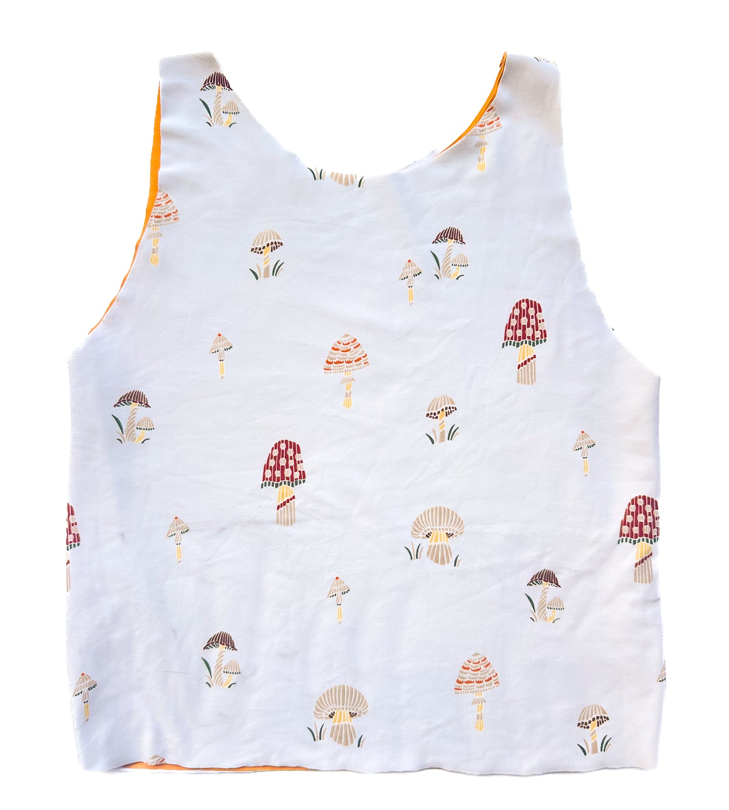 SALE S-L Cream Mushroom Bra Top (Ready to Ship)