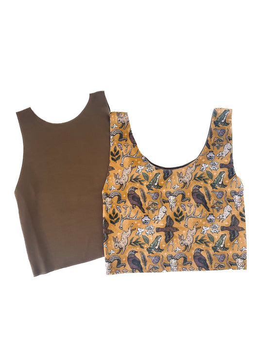 Witches Wood Bra Top (Ready to Ship)