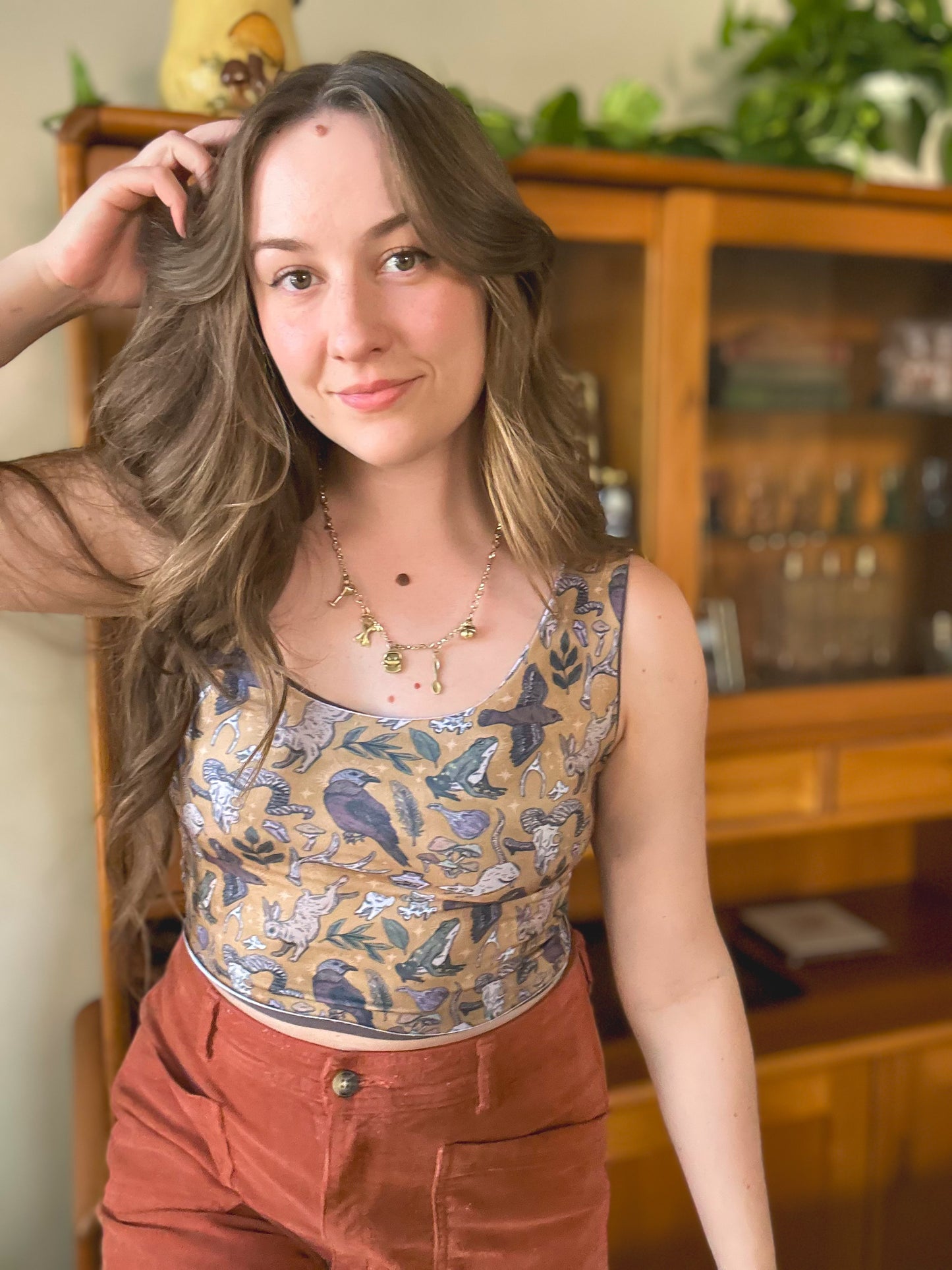 Witches Wood Bra Top (Made to order)