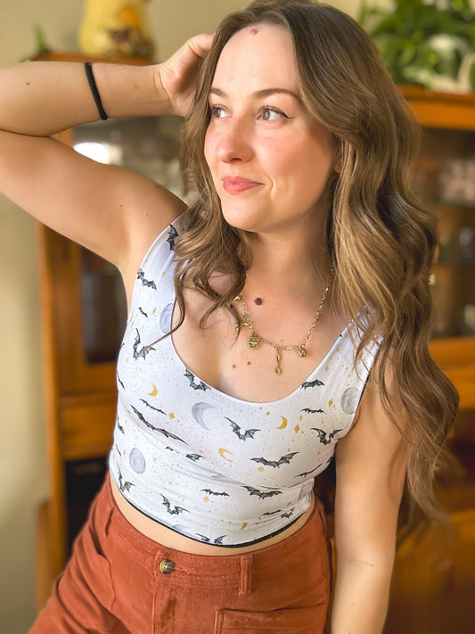 October Sky Bra Top (Made to order)