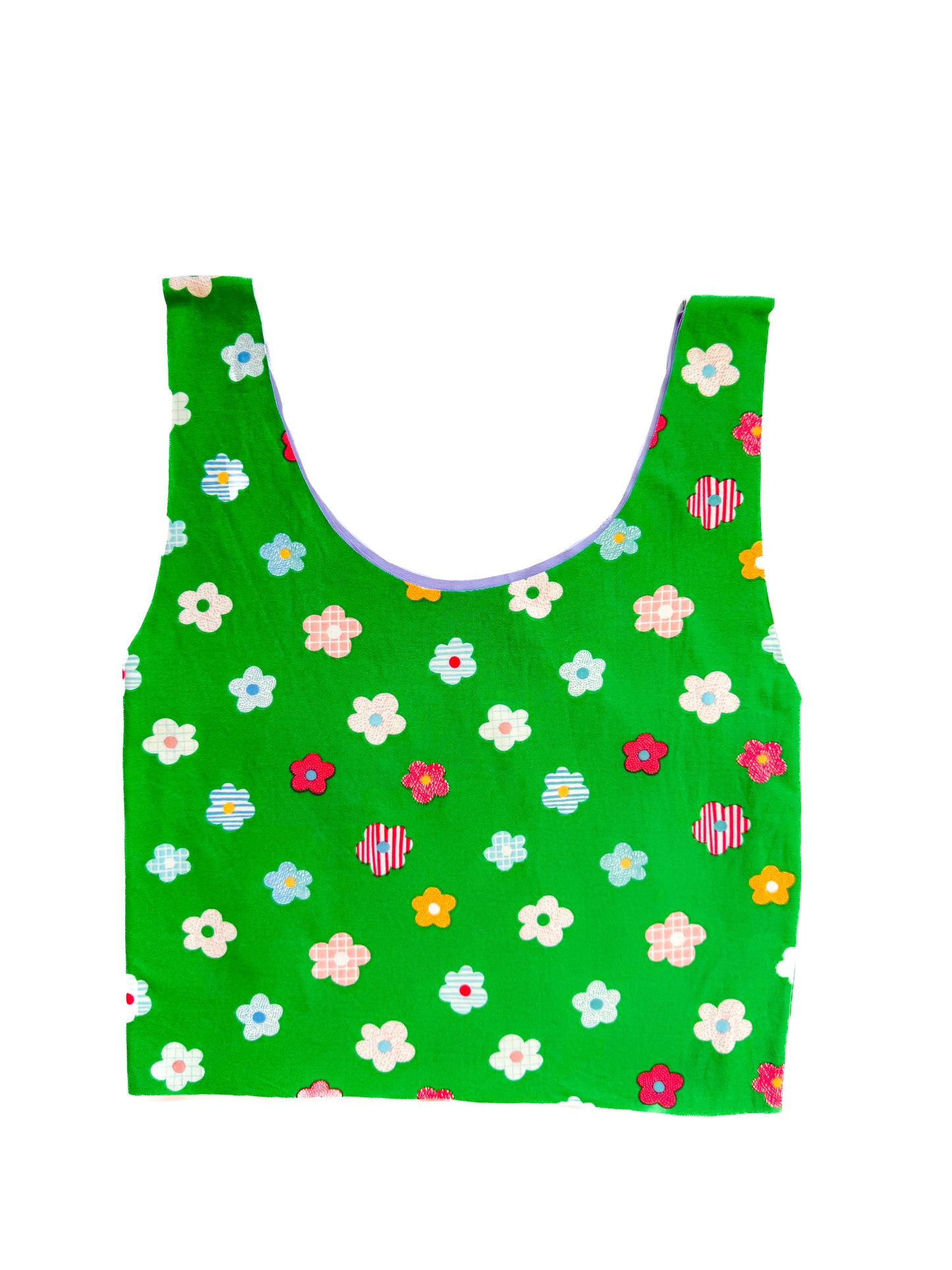 Retro Floral Bra Top