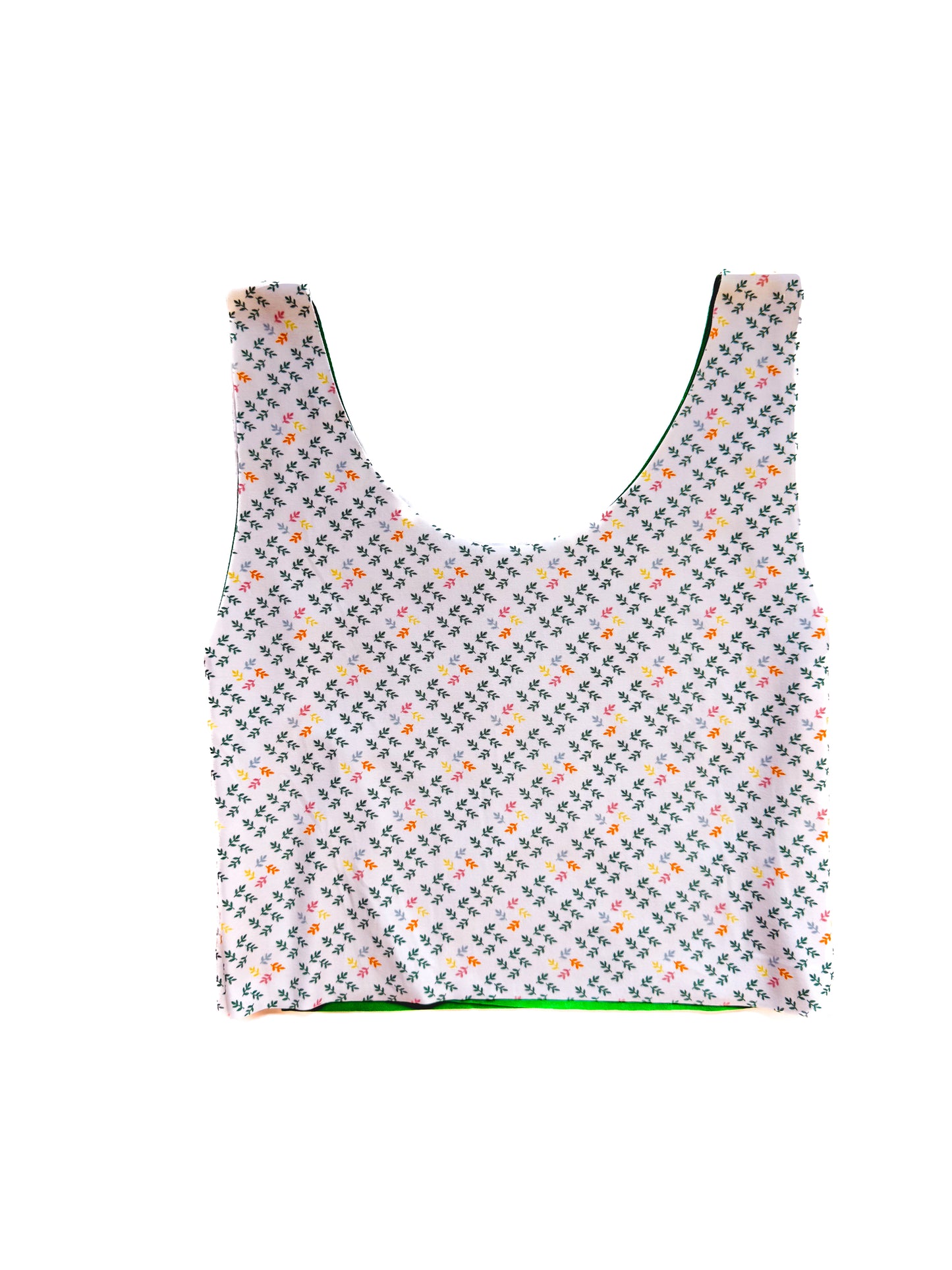 Rainbow Leaf Bra Top