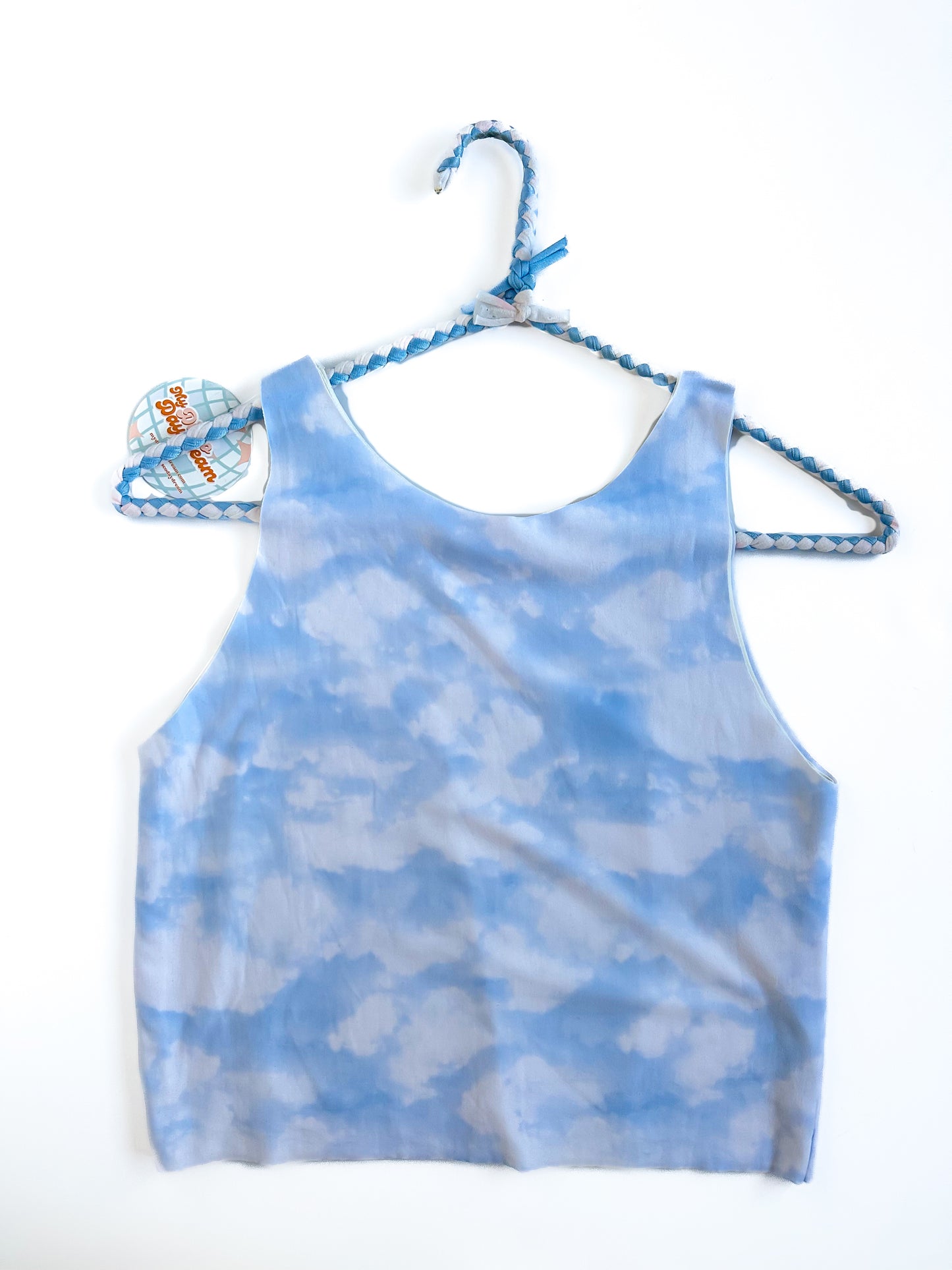 Cloud Print with White (XL-2XL)