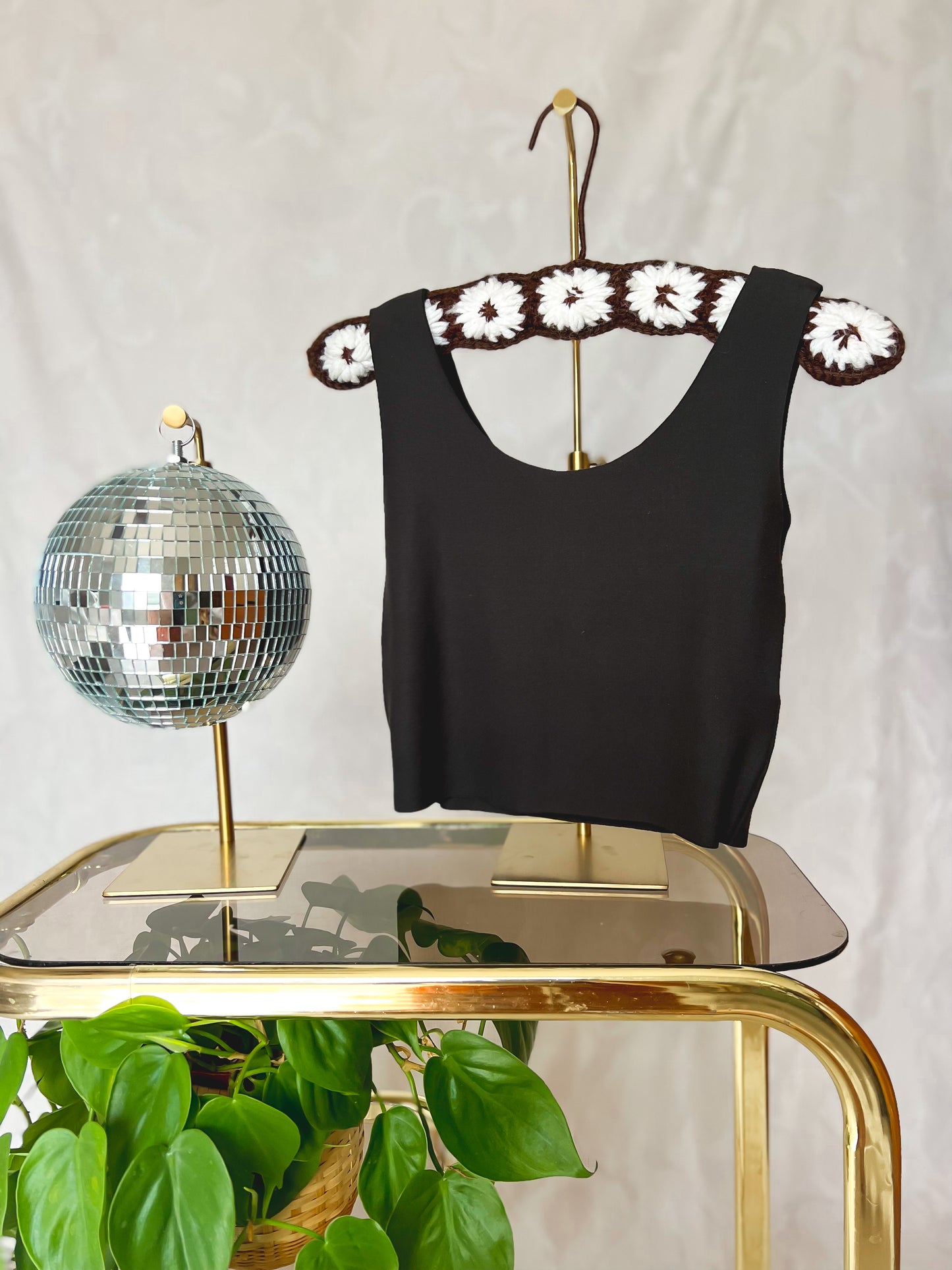 Charcoal Black Bra Top