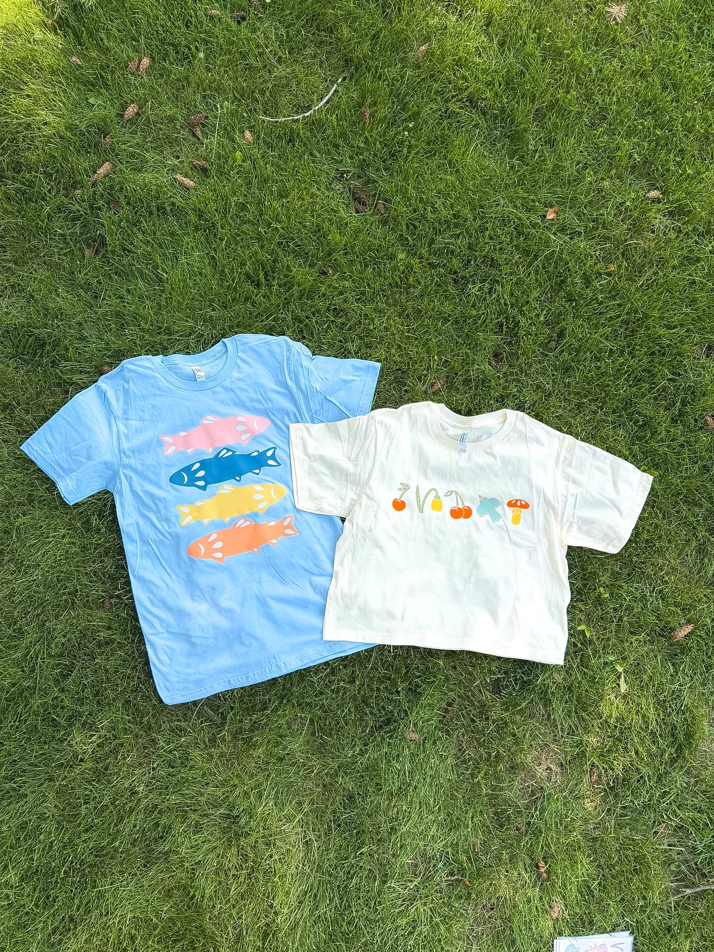 Cherry Fest Cropped Tshirt