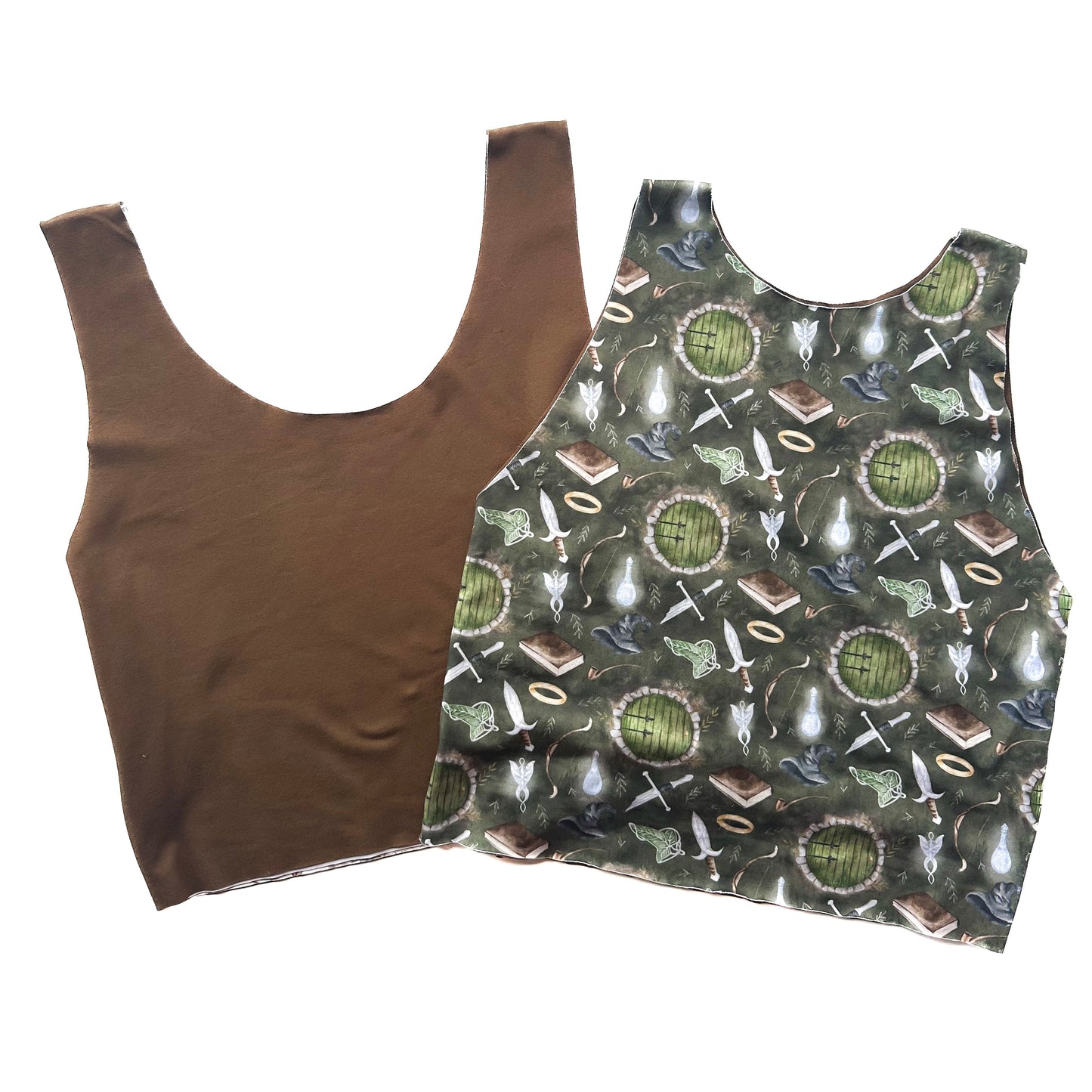 Dark Green Second Breakfast Bra Top