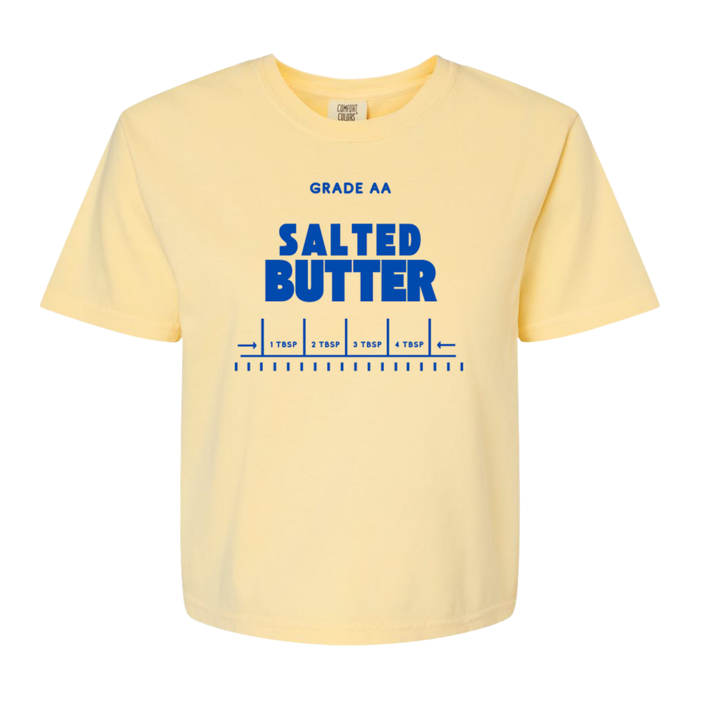 Cropped Salted Butter Tshirt