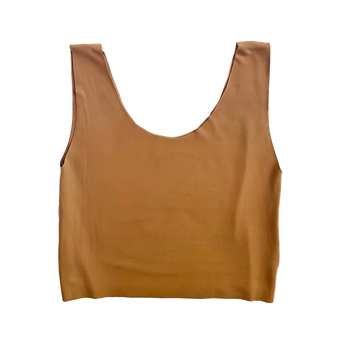 Camel Brown Bra Top